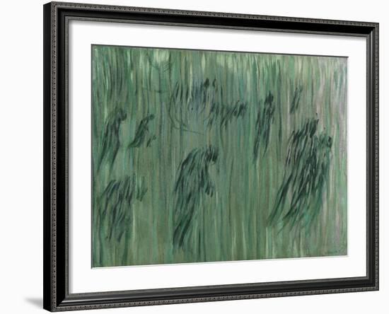 Those Who Stay or Study for "States of Mind" or "Those Who Stay" or States of Mind (I)-Umberto Boccioni-Framed Giclee Print