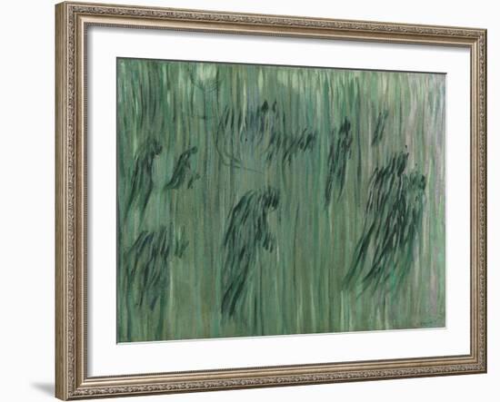 Those Who Stay or Study for "States of Mind" or "Those Who Stay" or States of Mind (I)-Umberto Boccioni-Framed Giclee Print