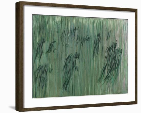 Those Who Stay or Study for "States of Mind" or "Those Who Stay" or States of Mind (I)-Umberto Boccioni-Framed Giclee Print