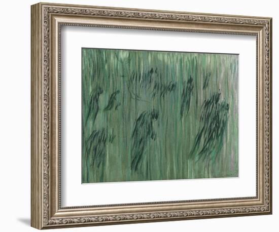 Those Who Stay or Study for "States of Mind" or "Those Who Stay" or States of Mind (I)-Umberto Boccioni-Framed Giclee Print