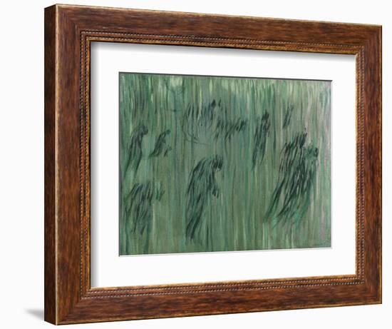 Those Who Stay or Study for "States of Mind" or "Those Who Stay" or States of Mind (I)-Umberto Boccioni-Framed Giclee Print