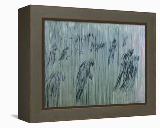 Those Who Stay-Umberto Boccioni-Framed Premier Image Canvas