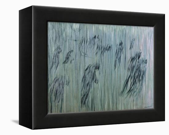 Those Who Stay-Umberto Boccioni-Framed Premier Image Canvas