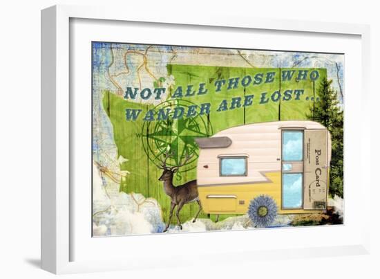 Those Who Wander-Sandy Lloyd-Framed Art Print