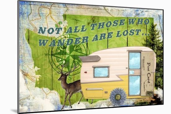 Those Who Wander-Sandy Lloyd-Mounted Art Print