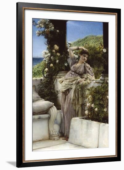 Thou Rose Of All Roses-Sir Lawrence Alma-Tadema-Framed Giclee Print