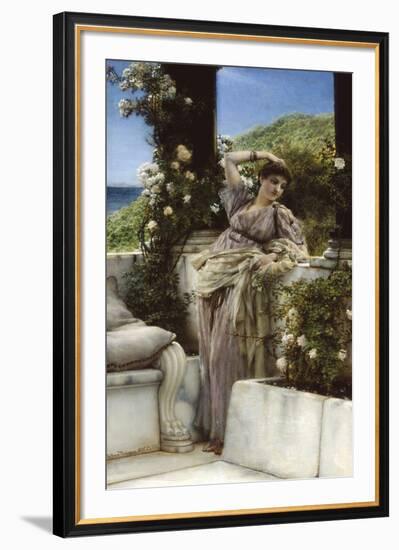 Thou Rose Of All Roses-Sir Lawrence Alma-Tadema-Framed Giclee Print