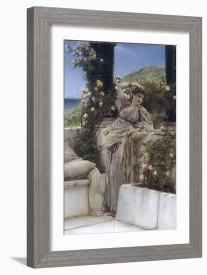 Thou Rose of all the Roses-Sir Lawrence Alma-Tadema-Framed Giclee Print