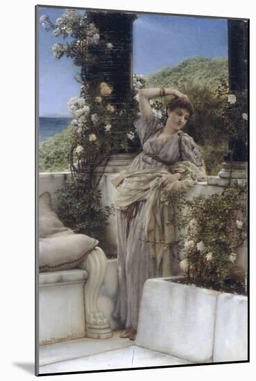 Thou Rose of all the Roses-Sir Lawrence Alma-Tadema-Mounted Giclee Print