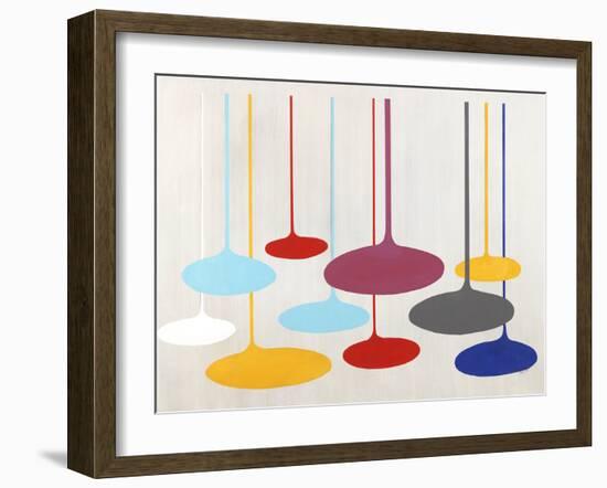 Thought Bubbles-Sydney Edmunds-Framed Giclee Print