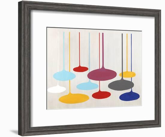 Thought Bubbles-Sydney Edmunds-Framed Giclee Print