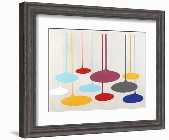 Thought Bubbles-Sydney Edmunds-Framed Giclee Print