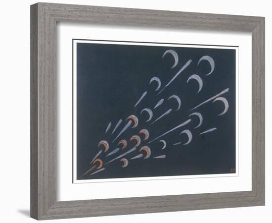 Thought-Forms: Sudden Fright-Annie Besant-Framed Art Print