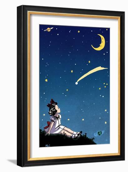 Thought - Jack & Jill-Miri Troop-Framed Giclee Print