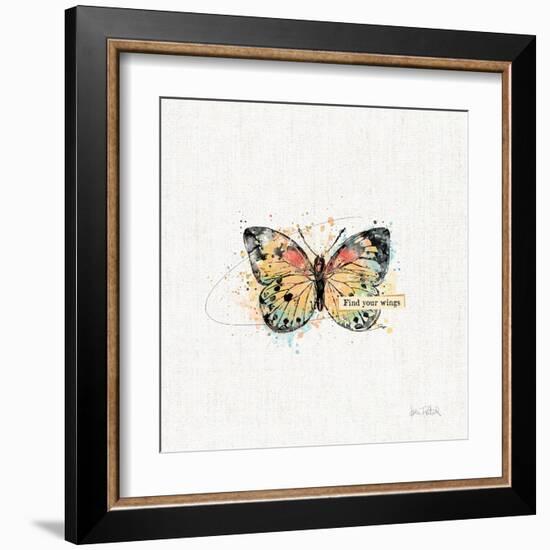 Thoughtful Butterflies II-Katie Pertiet-Framed Art Print