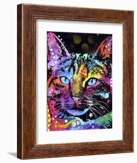 Thoughtful Cat-Dean Russo-Framed Giclee Print