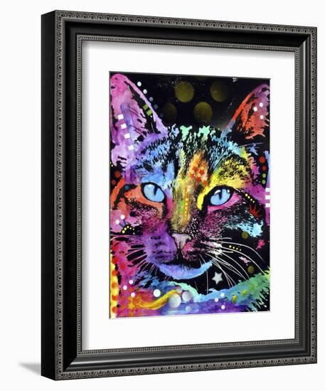 Thoughtful Cat-Dean Russo-Framed Giclee Print