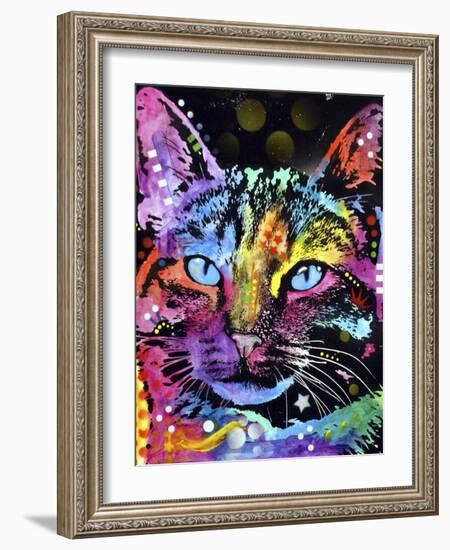 Thoughtful Cat-Dean Russo-Framed Giclee Print