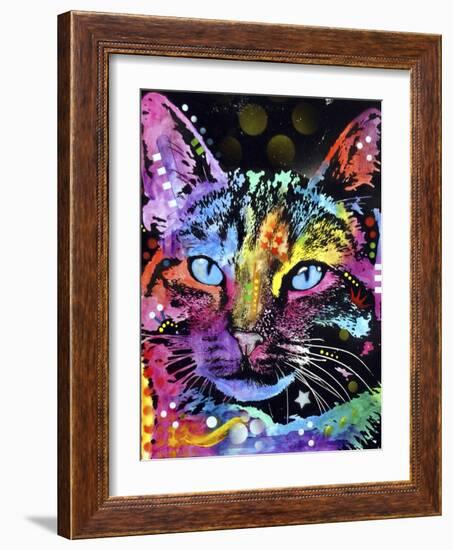 Thoughtful Cat-Dean Russo-Framed Giclee Print