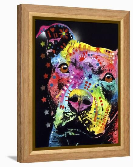 Thoughtful Pit-Dean Russo-Framed Premier Image Canvas