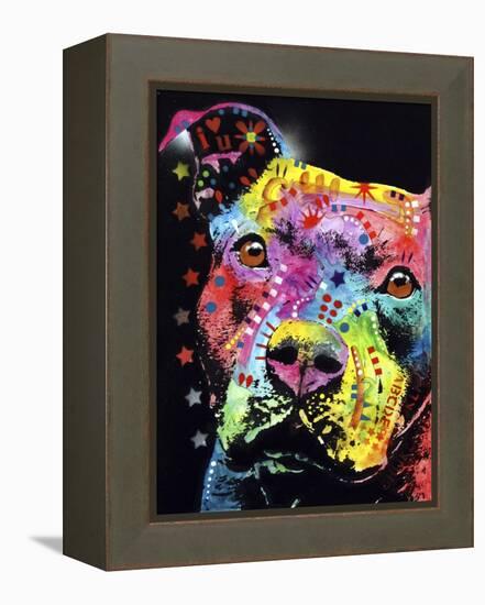 Thoughtful Pit-Dean Russo-Framed Premier Image Canvas