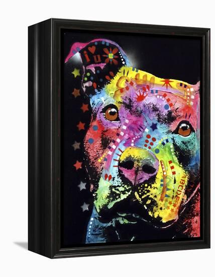 Thoughtful Pit-Dean Russo-Framed Premier Image Canvas