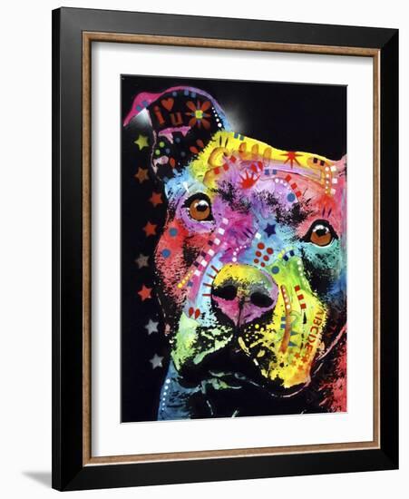 Thoughtful Pit-Dean Russo-Framed Giclee Print