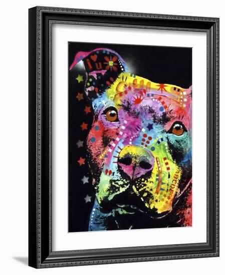 Thoughtful Pit-Dean Russo-Framed Giclee Print