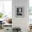 Thoughtful Portrait of Physicist Albert Einstein-Emil Otto Hoppé-Framed Premium Photographic Print displayed on a wall