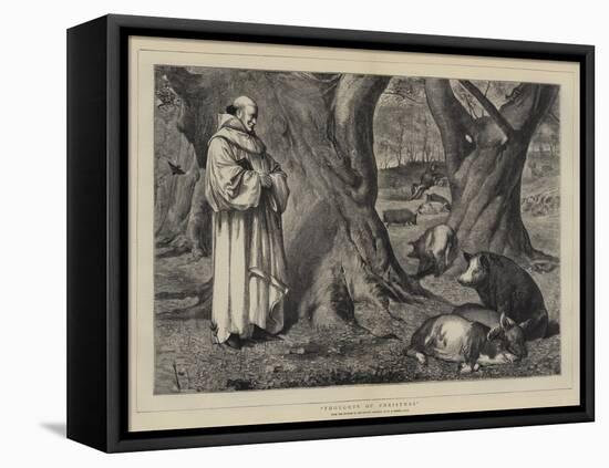 Thoughts of Christmas-Henry Stacey Marks-Framed Premier Image Canvas