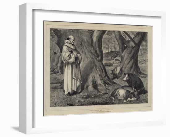 Thoughts of Christmas-Henry Stacey Marks-Framed Giclee Print