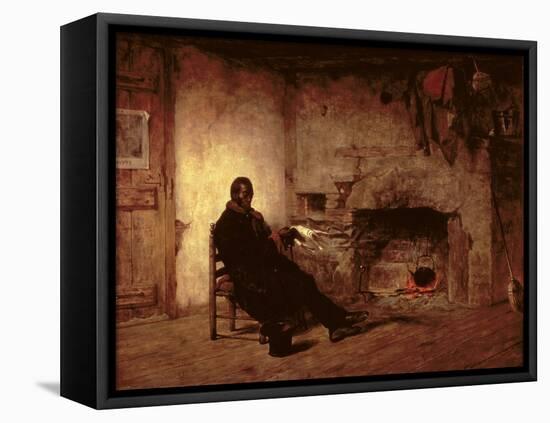 Thoughts of Liberia: Emancipation, 1861-Edwin White-Framed Premier Image Canvas