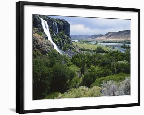 Thousand Springs, Snake River, Idaho, USA-Charles Gurche-Framed Photographic Print