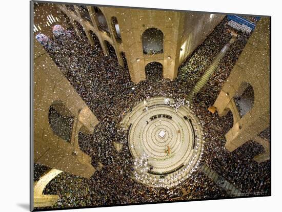 Thousands Attend Mass in Aparecida Do Norte, Brazil, October 12, 2006-Victor R. Caivano-Mounted Photographic Print