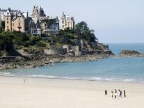 Plage De L'Ecluse and Typical Villas, Dinard, Brittany, France, Europe-Thouvenin Guy-Photographic Print