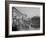 Threadneedle Street Front of "Old Lady of Threadneedle Street," Showing the Bank of London Building-Hans Wild-Framed Photographic Print