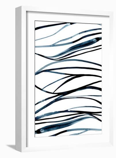 Threads of Blue I-Mercedes Lopez Charro-Framed Art Print