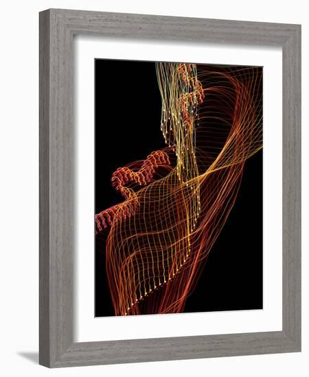 Threads of light-Heidi Westum-Framed Photographic Print