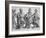 Three American Cherokee Chiefs, 1762-null-Framed Giclee Print