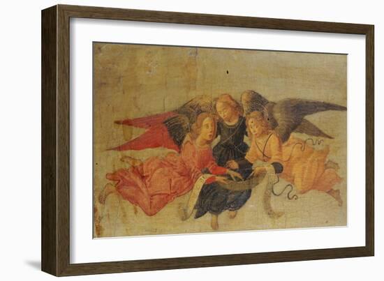 Three Angels-Bartolommeo Di Giovanni-Framed Giclee Print