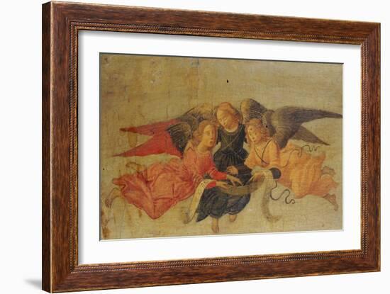 Three Angels-Bartolommeo Di Giovanni-Framed Giclee Print