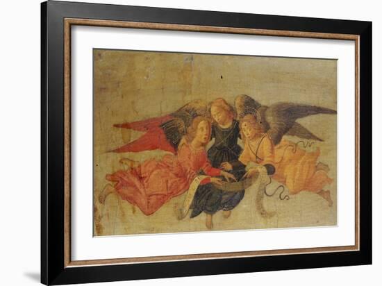 Three Angels-Bartolommeo Di Giovanni-Framed Giclee Print