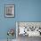 Three Angora Goats, Raised on Ranch for Their Fleece, Known Commercially as Mohair-Alfred Eisenstaedt-Framed Photographic Print displayed on a wall