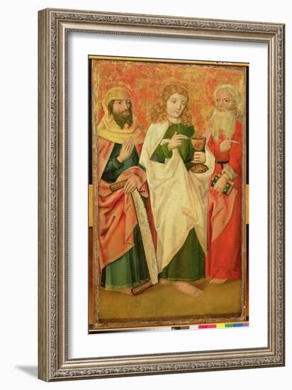 Three Apostles (Oil on Panel)-German School-Framed Giclee Print