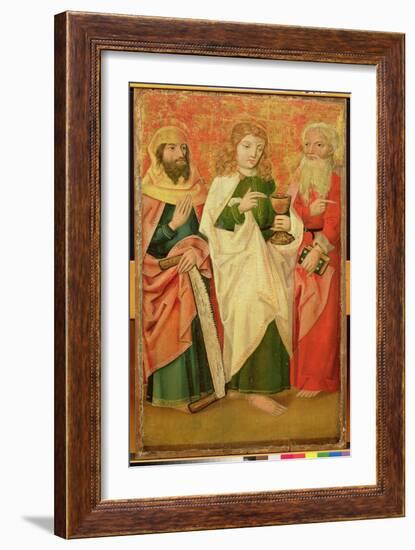 Three Apostles (Oil on Panel)-German School-Framed Giclee Print