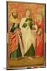 Three Apostles (Oil on Panel)-German School-Mounted Giclee Print