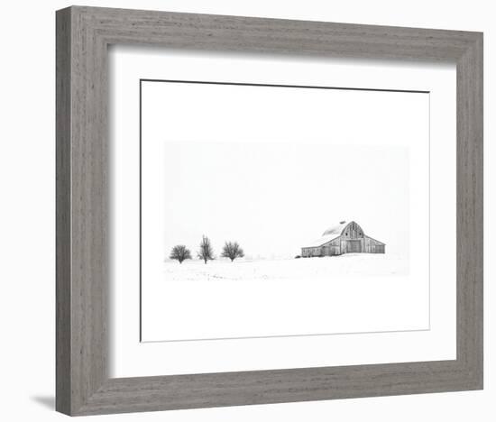 Three Apple Trees-Trent Foltz-Framed Art Print