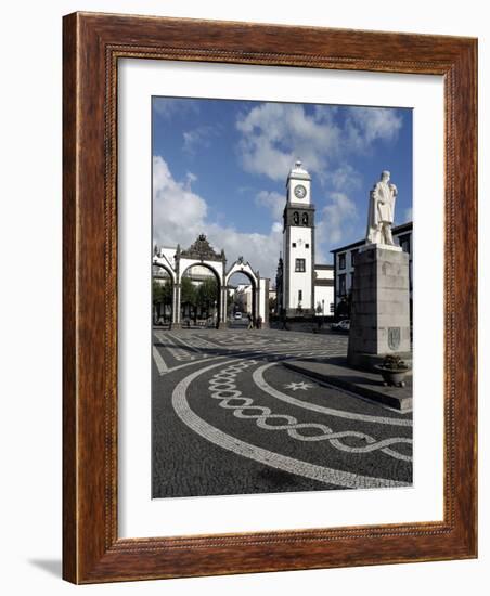 Three Arches, Ponta Delgada, Sao Miguel Island, Azores, Portugal-De Mann Jean-Pierre-Framed Photographic Print