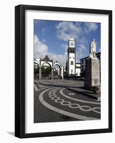 Three Arches, Ponta Delgada, Sao Miguel Island, Azores, Portugal-De Mann Jean-Pierre-Framed Photographic Print