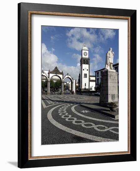 Three Arches, Ponta Delgada, Sao Miguel Island, Azores, Portugal-De Mann Jean-Pierre-Framed Photographic Print